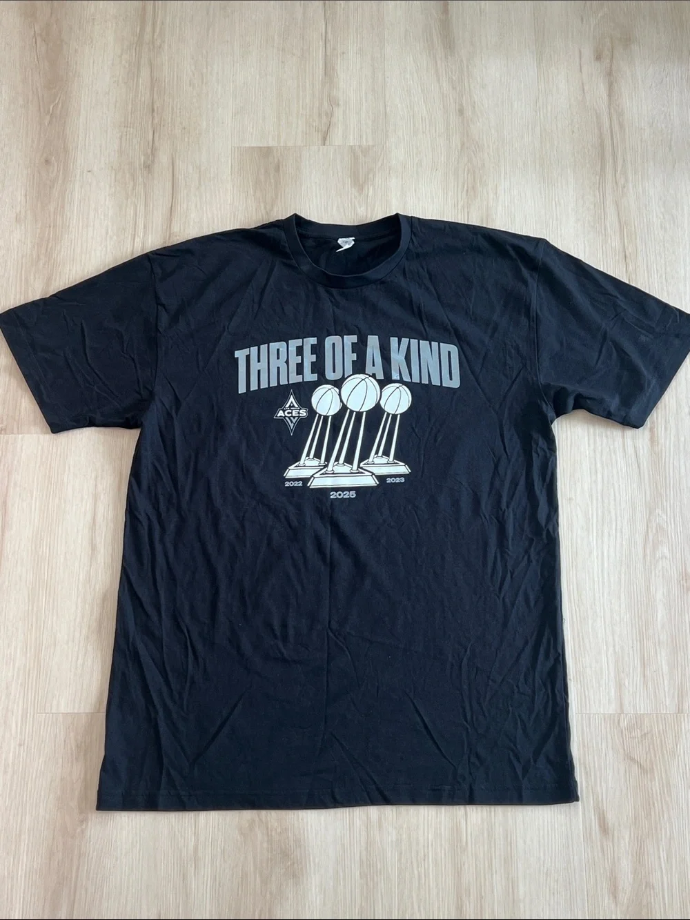 Las Vegas Aces Trophy three of a kind shirt